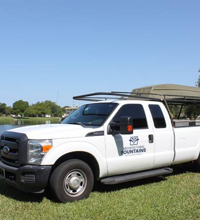 Arch Fountain Truck